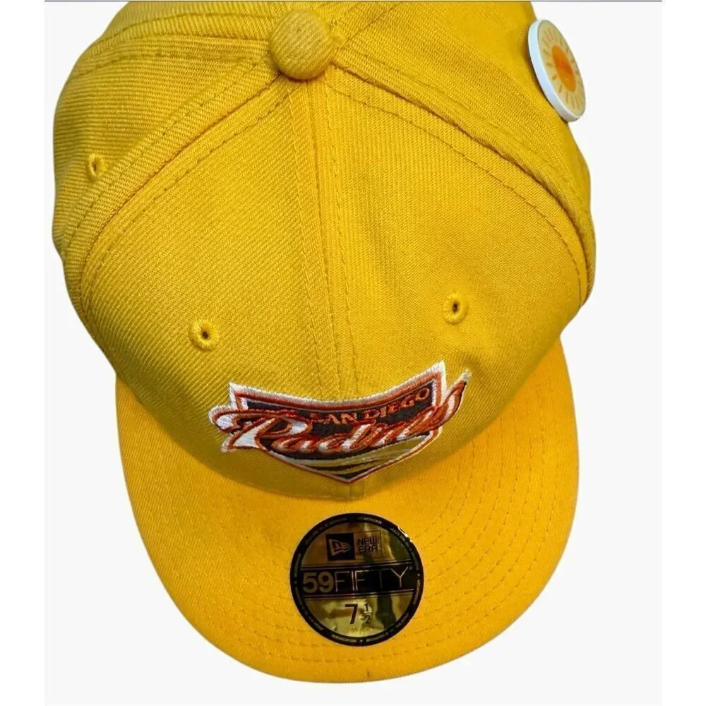 San Diego Padres Legacy Cap Hat  Throwy59GiftybBy New Era Sz. 7.5